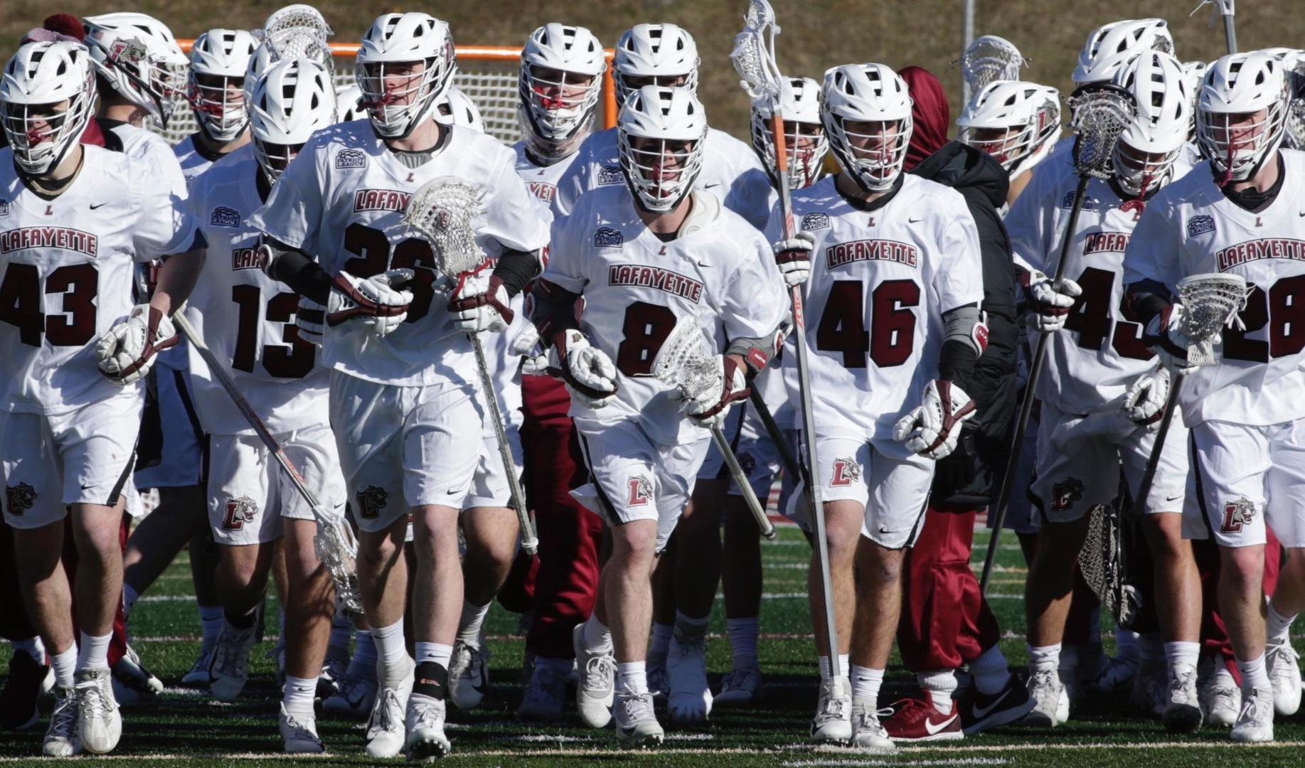 Lacrosse Men's Lafayette College Bring the Roar